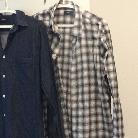 3 Theory Men’s Shirt - Picture 2 of 13